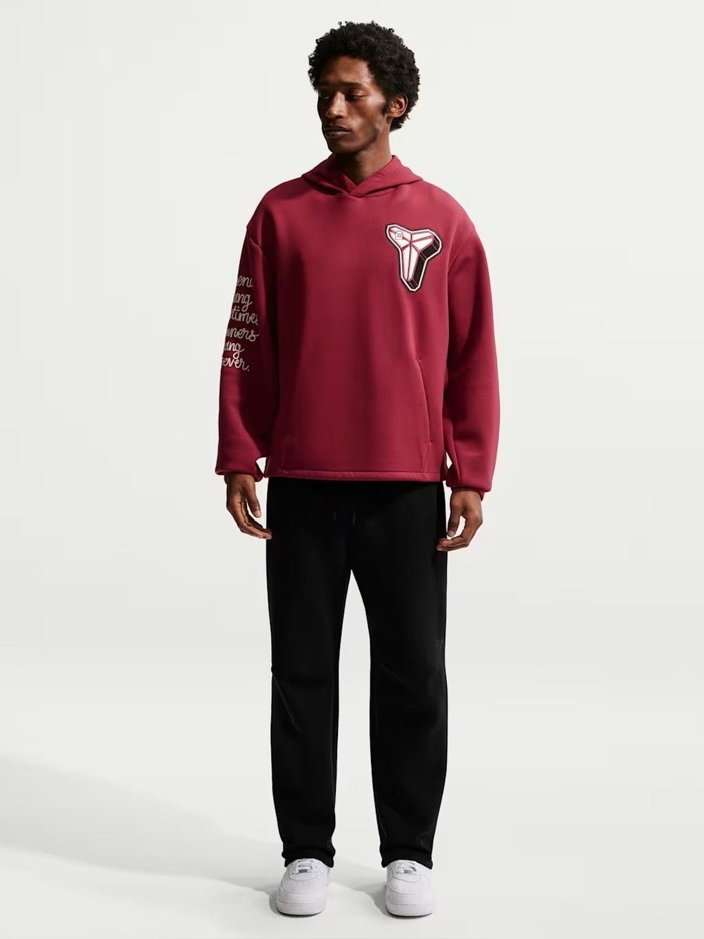 Nike x Kobe Bryant Men's Dri-FIT Fleece Pullover Basketball Sweatshirt Hoodie XL